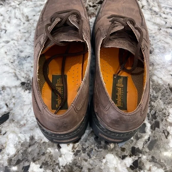 Timberland Moctoe Oxfords Leather Shoes men’s size 11.5 - Picture 13 of 16